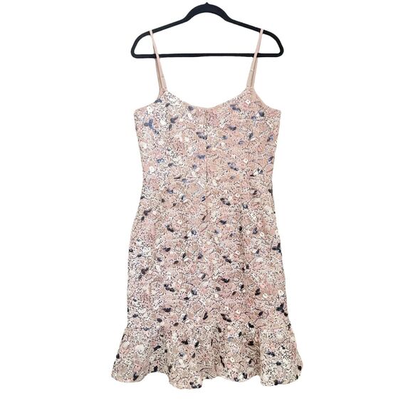 Dress the Population NWT Jill sequin cocktail dress sz L - Picture 3 of 8